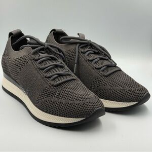 Carvela Frame Knit Slip On Fabric Sneakers Grey Size 39 (9)